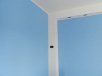 Esempio tinteggiatura interna color celeste
