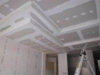 Esempio costruzione controsoffitto sbalzato in cartongesso